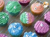 Monster cupcakes voor Halloween - Voorbereiding stap 18