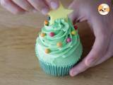 Cupcakes versierd voor Kerstmis - Voorbereiding stap 12