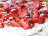 Makkelijke pavlova met aardbeien - Voorbereiding stap 7