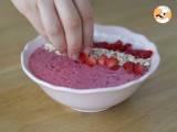 Smoothiebowl met rood fruit - Voorbereiding stap 3