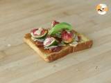 Bruschetta met vijgen, Parmezaan en Parmaham - Voorbereiding stap 5