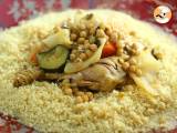 Traditionele Marokkaanse kip couscous - Voorbereiding stap 11