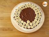 Pizza met zoete banaan en chocolade - Voorbereiding stap 2