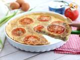 Quiche met tonijn en tomaat - Voorbereiding stap 5