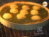 Quiche van spinazie en geitenkaas - Voorbereiding stap 4