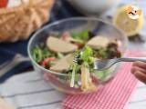 Landaise salade met foie gras (salade uit de Périgord) - Voorbereiding stap 5