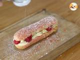 Eclairs met pistachecrème en frambozen - Voorbereiding stap 17