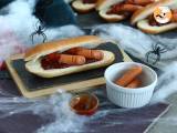 Bloederige Halloween hotdogs - Voorbereiding stap 5