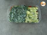 Lasagne van courgette en spinazie - Voorbereiding stap 5