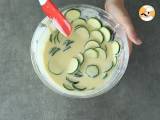 Courgette en geitenkaas clafoutis - Voorbereiding stap 2