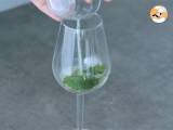 Koninklijke Mojito met Prosecco - Voorbereiding stap 1