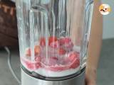 Veganistische milkshake met rood fruit - Voorbereiding stap 2