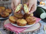 Muffins met courgette en geitenkaas - Voorbereiding stap 4