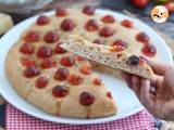 Focaccia met kerstomaatjes - Voorbereiding stap 6