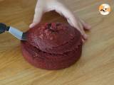 Rood fluwelen cake - Voorbereiding stap 8