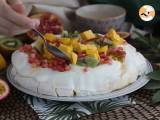 Makkelijke pavlova met exotisch fruit - Voorbereiding stap 6