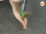 Koninklijke champagne mojito - Voorbereiding stap 1