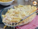 Gegratineerde pasta met ham en kaas - Voorbereiding stap 5