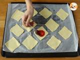 Shortbread enveloppen van liefde voor Valentijnsdag - Voorbereiding stap 3