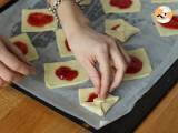 Shortbread enveloppen van liefde voor Valentijnsdag - Voorbereiding stap 4