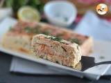 Terrine van verse zalm en gerookte zalm - Voorbereiding stap 5