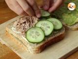 Club sandwich met tonijn en avocado - Voorbereiding stap 2