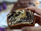 Chocolade en hazelnoot babka brioche - Voorbereiding stap 10