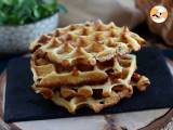 Aardappelwafels - Wafelsandwich met gerookte zalm en fromage frais - Voorbereiding stap 5