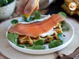 Aardappelwafels - Wafelsandwich met gerookte zalm en fromage frais - Voorbereiding stap 7