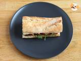 Sandwich met gerookte eendenborst, zongedroogde tomaten, rucola en balsamicoazijn - Voorbereiding stap 4