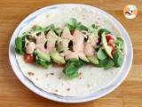 Chorizo, avocado en tomaat sandwich wrap - Voorbereiding stap 2