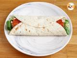 Chorizo, avocado en tomaat sandwich wrap - Voorbereiding stap 4