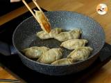 Gyoza's met kip, wortels en champignons - Voorbereiding stap 11