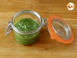 Zelfgemaakte groene pesto - pesto alla genovese - Voorbereiding stap 3