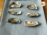 Gegratineerde oesters - Voorbereiding stap 1