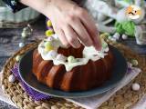 Paas Bundt cake met citroen en witte chocolade - Voorbereiding stap 8