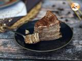 Tiramisu-achtige pannenkoekentaart met koffie en cacao - Voorbereiding stap 8