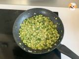 Romige pasta met courgettes, lekker en heel snel recept - Voorbereiding stap 3