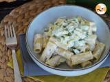 Romige pasta met courgettes, lekker en heel snel recept - Voorbereiding stap 6