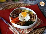 Bibimbap, het traditionele Koreaanse gerecht - Voorbereiding stap 12