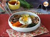 Bibimbap, het traditionele Koreaanse gerecht - Voorbereiding stap 13