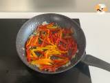 Pasta met paprika en philadelphia - Voorbereiding stap 2