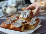 Kaneelbroodjes, kaneelbrioche met vanilleglazuur - Voorbereiding stap 14