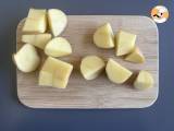 In de oven geroosterde aardappelen, het klassieke en makkelijke recept - Voorbereiding stap 1