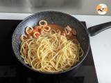 Pasta met diepgevroren zeevruchten, de smakelijke en zeer snelle eerste gang - Voorbereiding stap 5