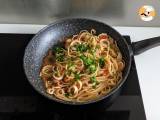 Pasta met diepgevroren zeevruchten, de smakelijke en zeer snelle eerste gang - Voorbereiding stap 6