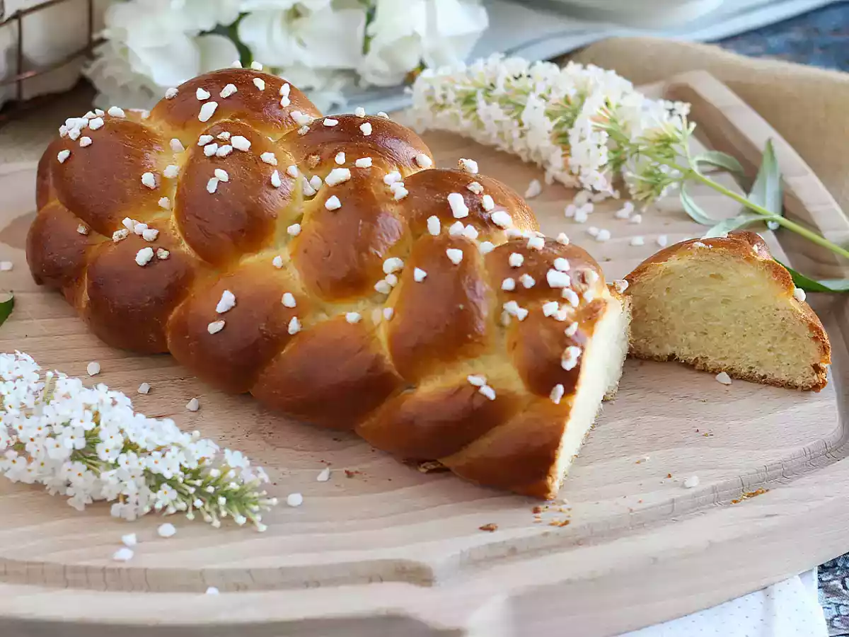 8-strengs gevlochten brioche - foto 3