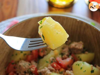 Aardappel-, tonijn- en tomatensalade - foto 4