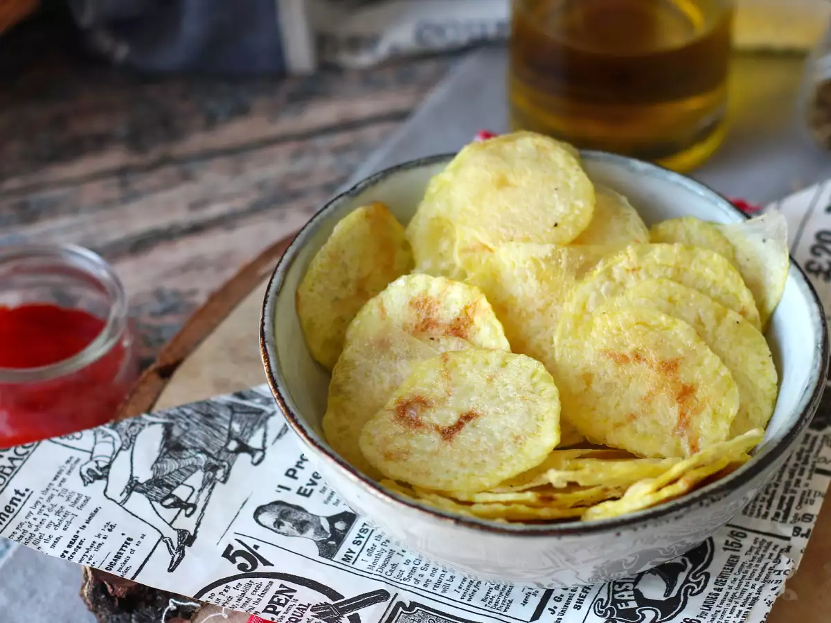 Aardappelchips uit de magnetron - foto 3