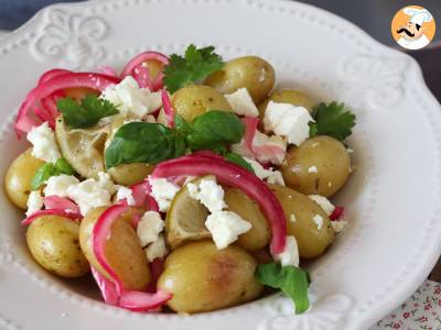 Aardappelen en papillote met citroen en feta - foto 4